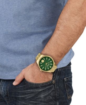 Versus Versace Versus by Versace Men's Colonne Gold-tone Stainless