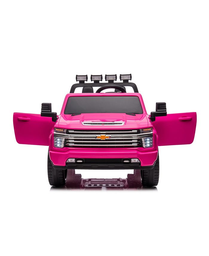 Freddo 24V 4x4 Chevrolet Silverado 2 Seater Ride on Truck for Kids - Macy's