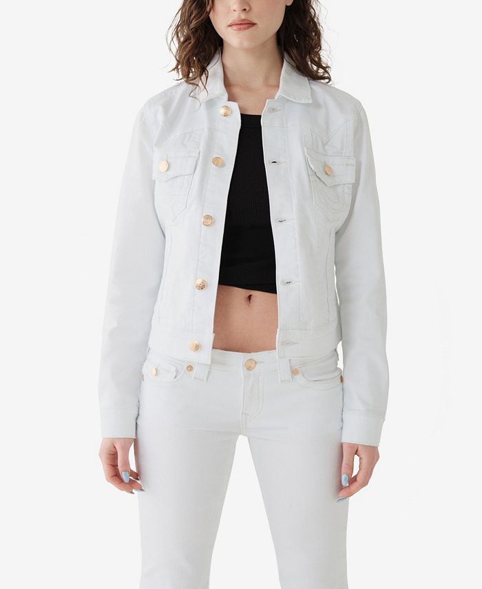 True Religion Women s Slim Soft Stretch Jimmy Jacket Macy s