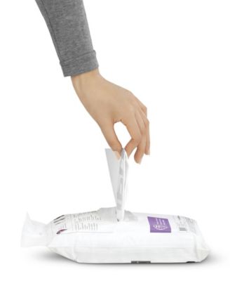 Code C 100pk Custom Fit Liners with 5 Quick Dispense Packs, 10-12L Bathroom Trash Bag Liners