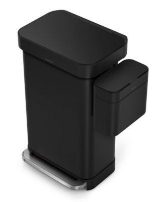 4.5 Liter Round Step Bathroom Trash Can with Soft-Close Lid