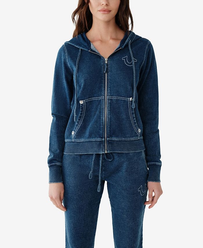 Macy's true religion hoodie clearance
