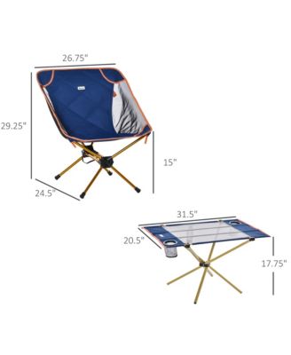 Soft Folding Camp Chairs for Adults 2 Pack