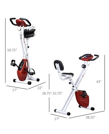Soozier foldable 2024 exercise bike