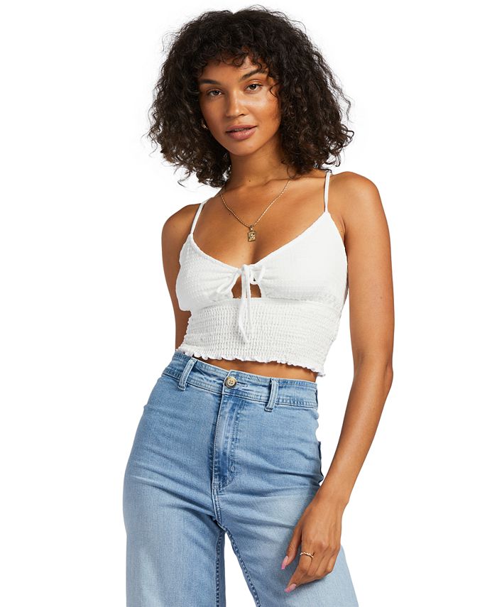 Billabong Juniors' Ray Of Sun Pointelle Cami Top - Macy's