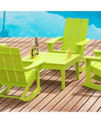 Outdoor Patio Modern Adirondack Coffee Table