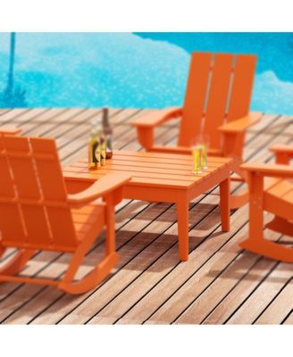 Outdoor Patio Modern Adirondack Coffee Table