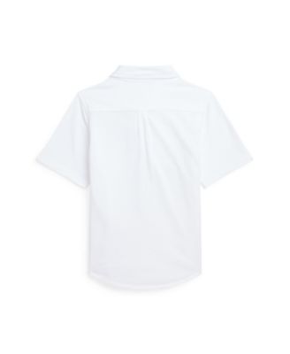 Big Boys Knit Oxford Short-Sleeve Shirt