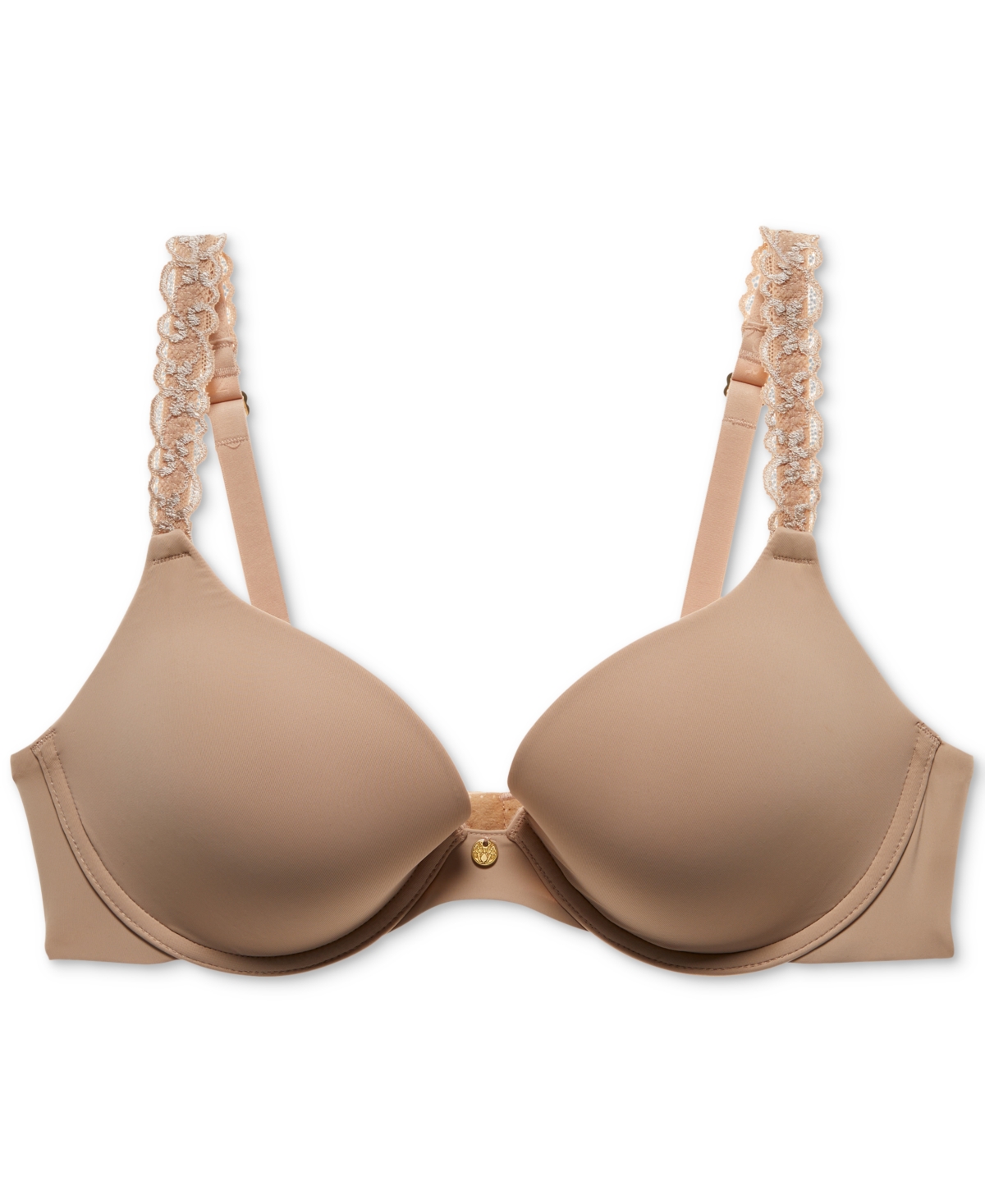 Natori Women's Pure Luxe Molded Push-up Bra 727321 In Cafe