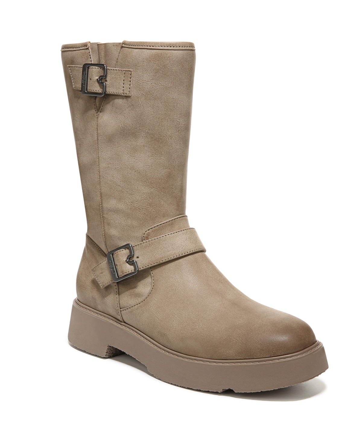 Dr. Scholl's Vip Boot In Toasted Taupe Faux Leather