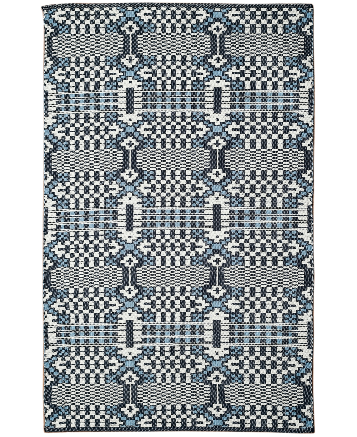 NuStory The Weekend Porto 7'6in x 9'6in Area Rug - Blue