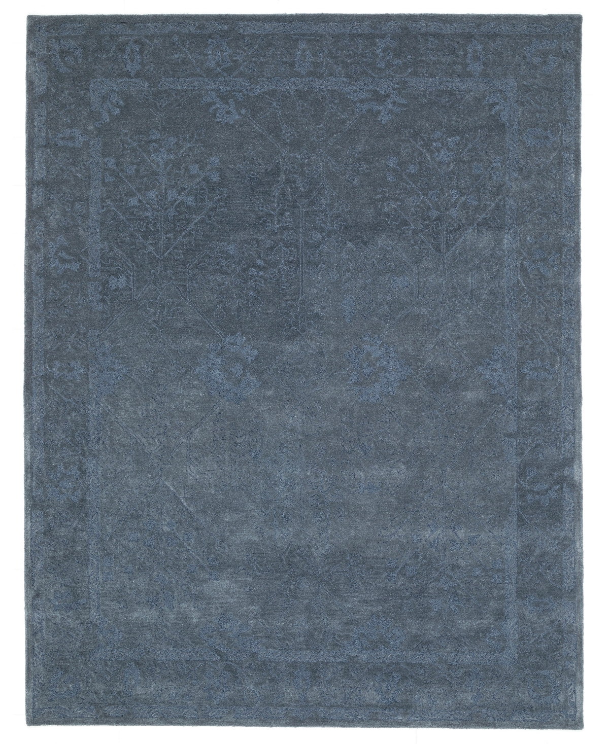 NuStory Essential Terraria 7'6in x 9'6in Area Rug - Blue