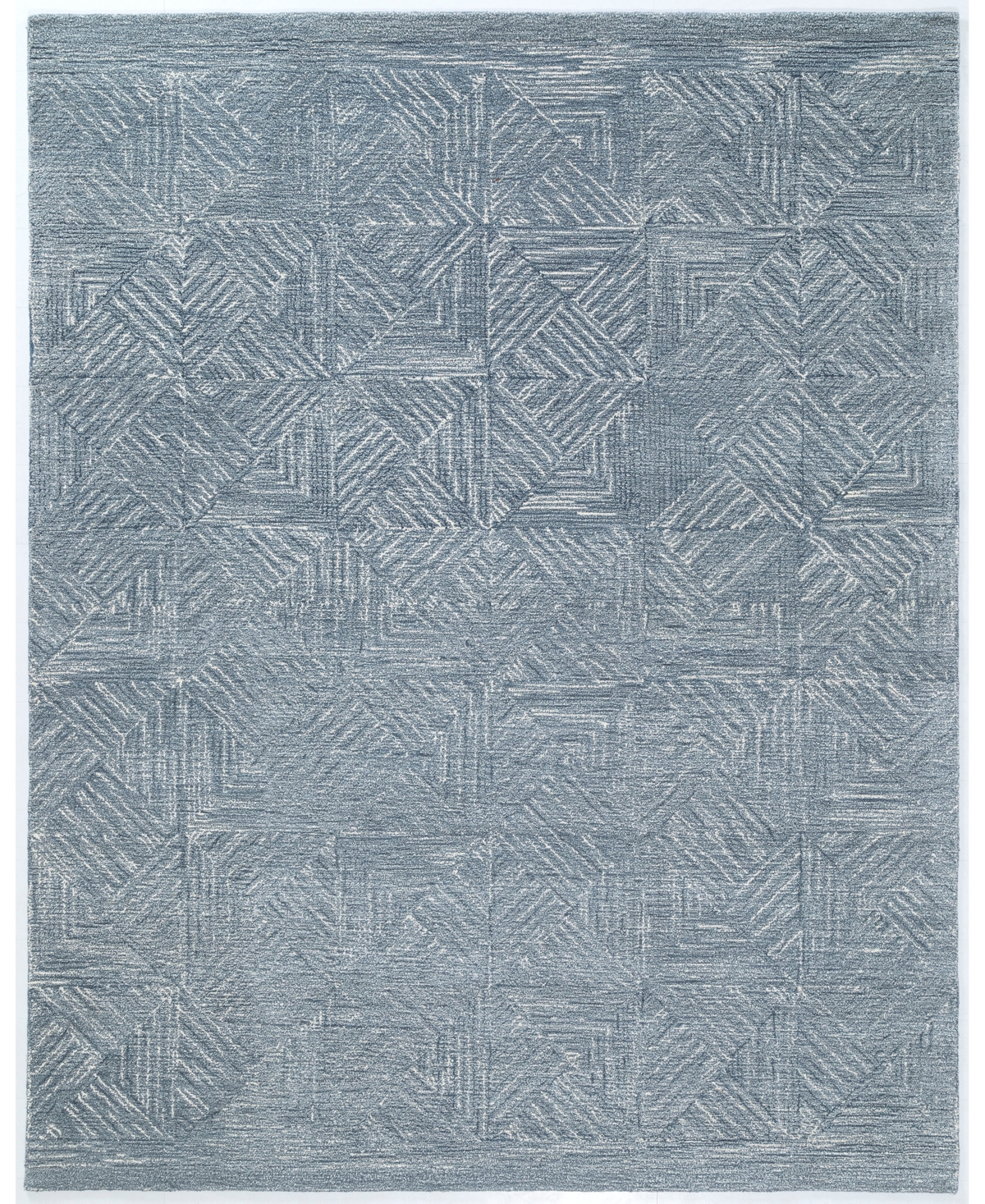 NuStory Numodern Shale 7'6in x 9'6in Area Rug - Denim