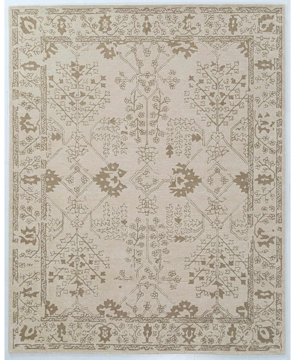 NuStory Essential Terraria 7'6in x 9'6in Area Rug - Ivory