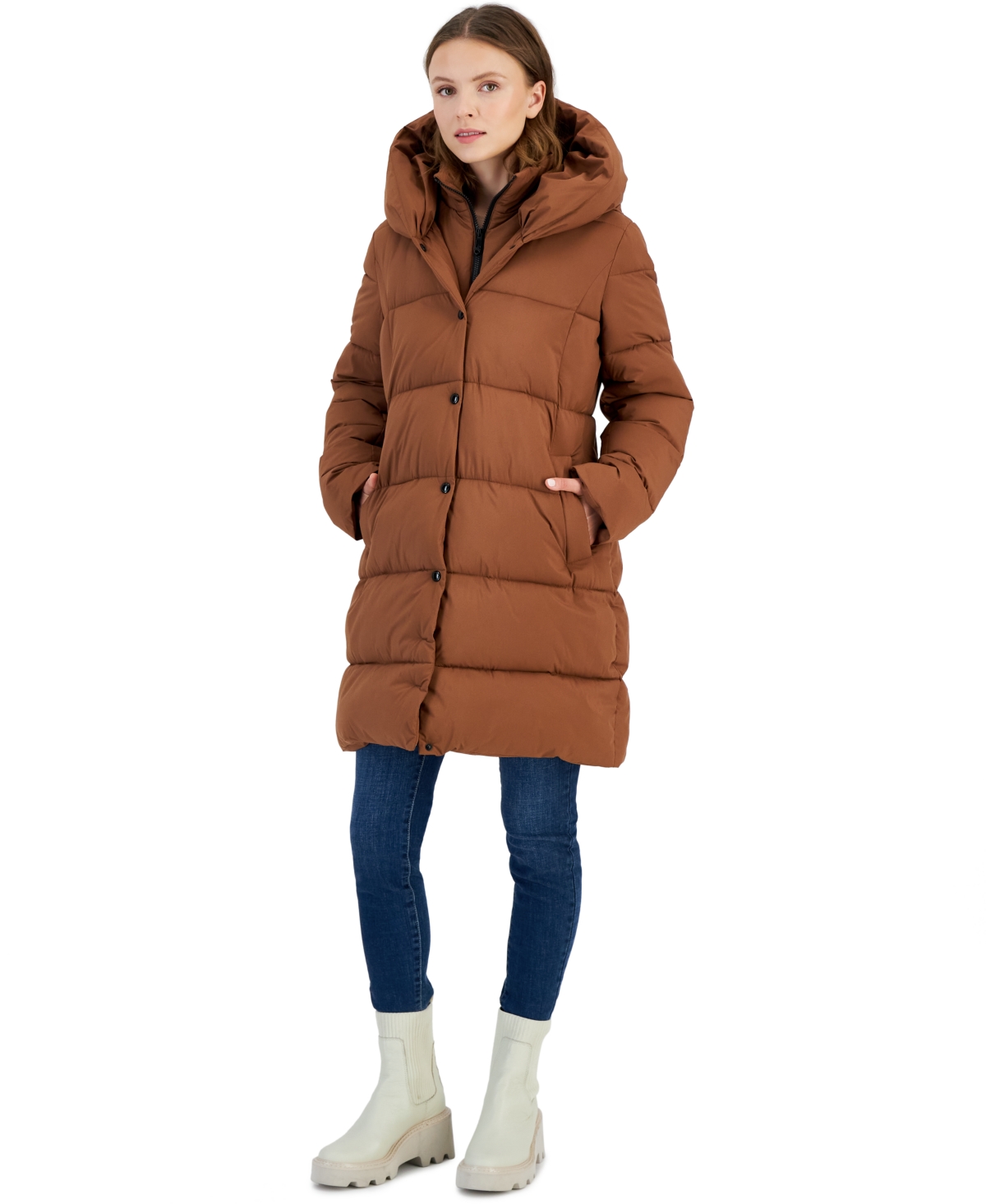 Sam edelman oversized hooded faux fur parka clearance