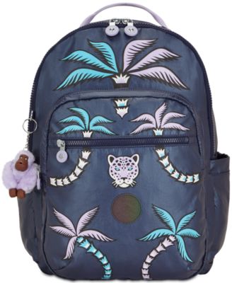 Kipling Seoul Large 15 Printed Nylon Laptop Backpack Macy s