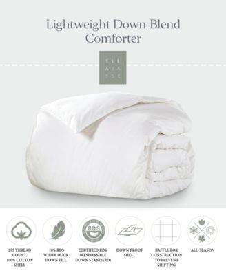 Lightweight Down-Blend Comforter, Twin