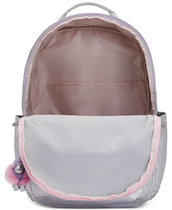 Kipling Seoul Extra Large Candy Metal Nylon 17" Laptop Backpack Macy's