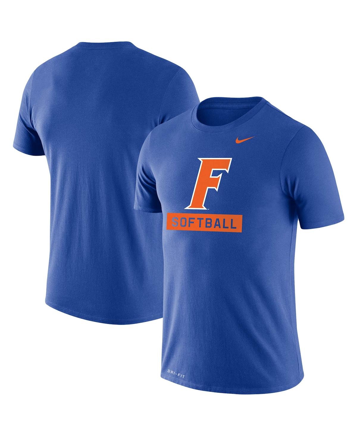 Shop Nike Men's  Royal Florida Gators Softball Drop Legend Performance T-shirt