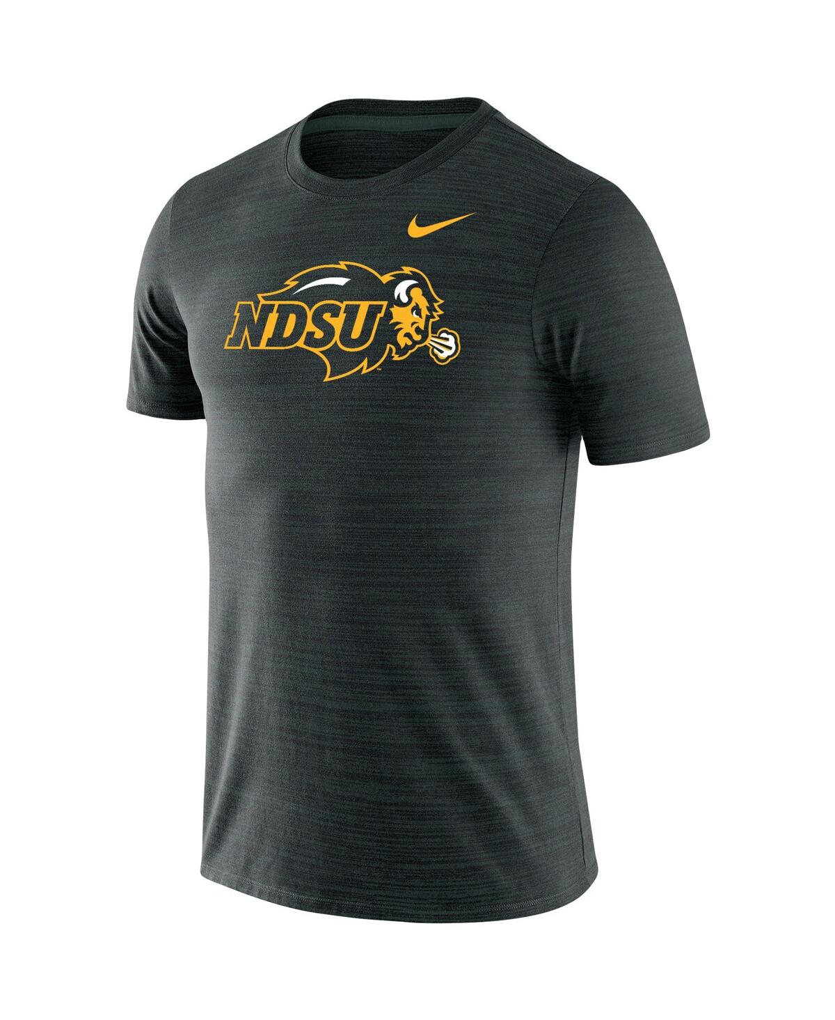 Shop Nike Men's  Green Ndsu Bison Team Logo Velocity Legend Performance T-shirt