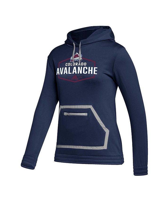 adidas Women's Navy Colorado Avalanche Team Issue Pullover Hoodie Macy's