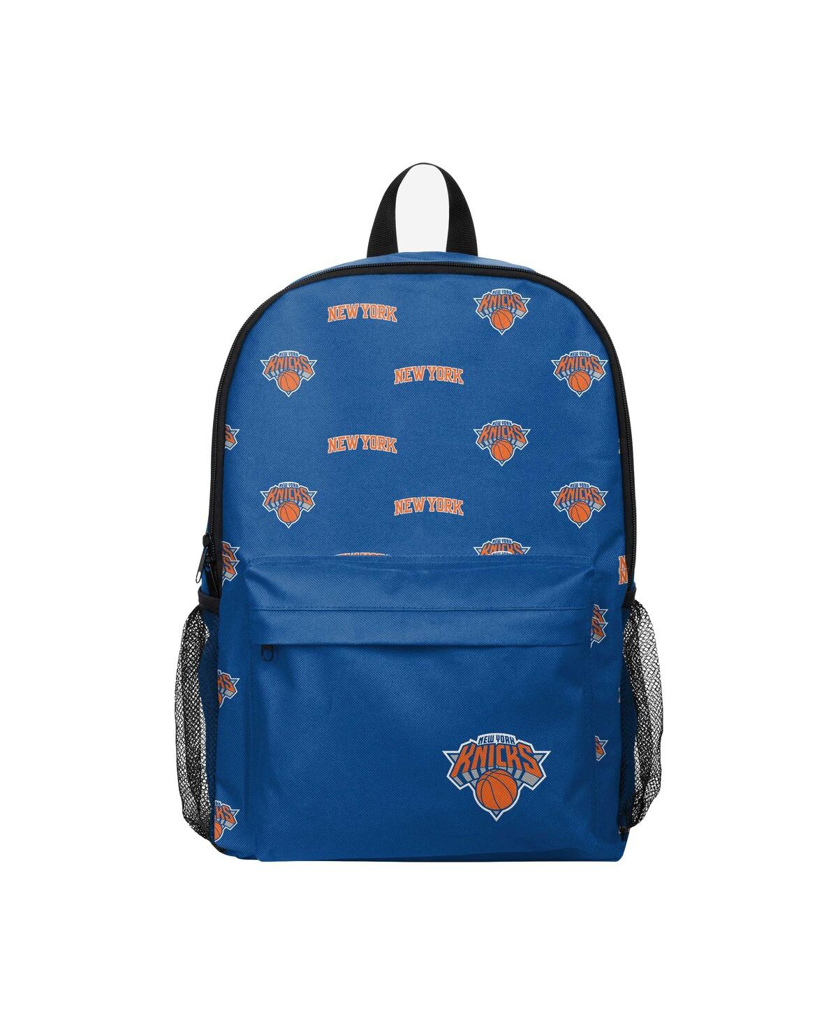Foco Kids' Youth Boys And Girls  New York Knicks Repeat Logo Backpack In Blue