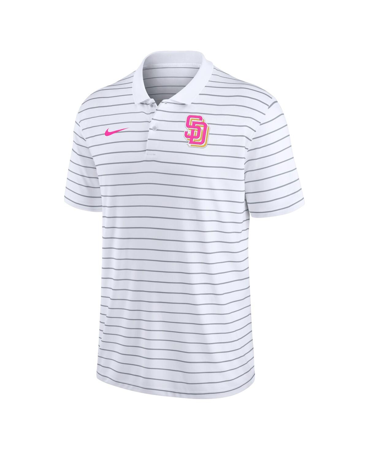 Shop Nike Men's  White San Diego Padres City Connect Victory Performance Polo Shirt