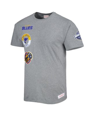 Men's Heather Gray St. Louis Blues City Collection T-shirt
