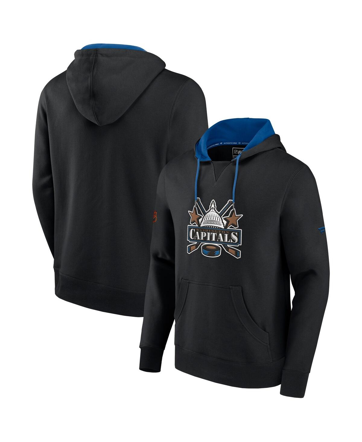 Men's FanaticsWashington Capitals Special Edition 2.0 Team Logo Pullover Hoodie - Black