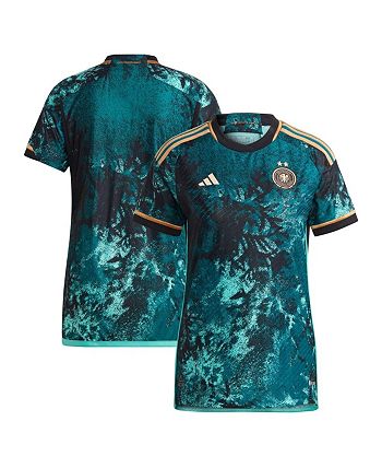 adidas Women's Teal Germany Women's National Team 2023 Away Authentic ...