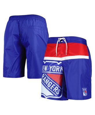Men's Blue New York Rangers Sea Wind Swim Trunks