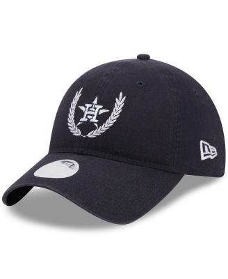 Women's Navy Houston Astros Leaves 9TWENTY Adjustable Hat