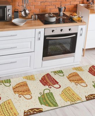 Kendall Kitchen Washable KE15 Area Rug