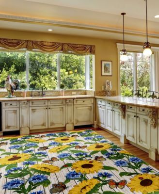 Kendall Kitchen Washable KE16 9' x 12' Area Rug