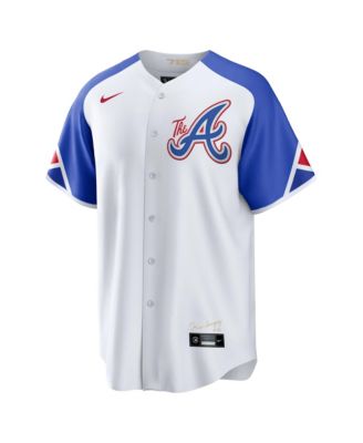 Men's White Atlanta Braves 2023 City Connect Replica Jersey
