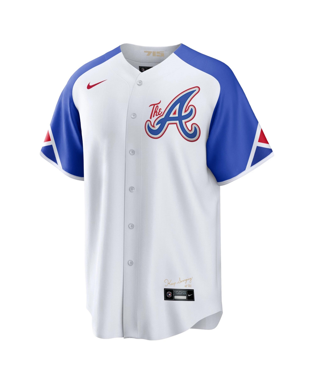 Men's NikeAtlanta Braves 2023 City Connect Replica Jersey - White