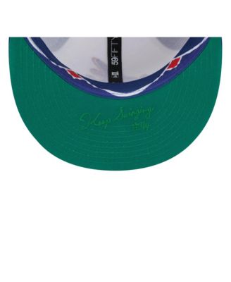 Men's White and Royal Atlanta Braves 2023 City Connect 59FIFTY Fitted Hat