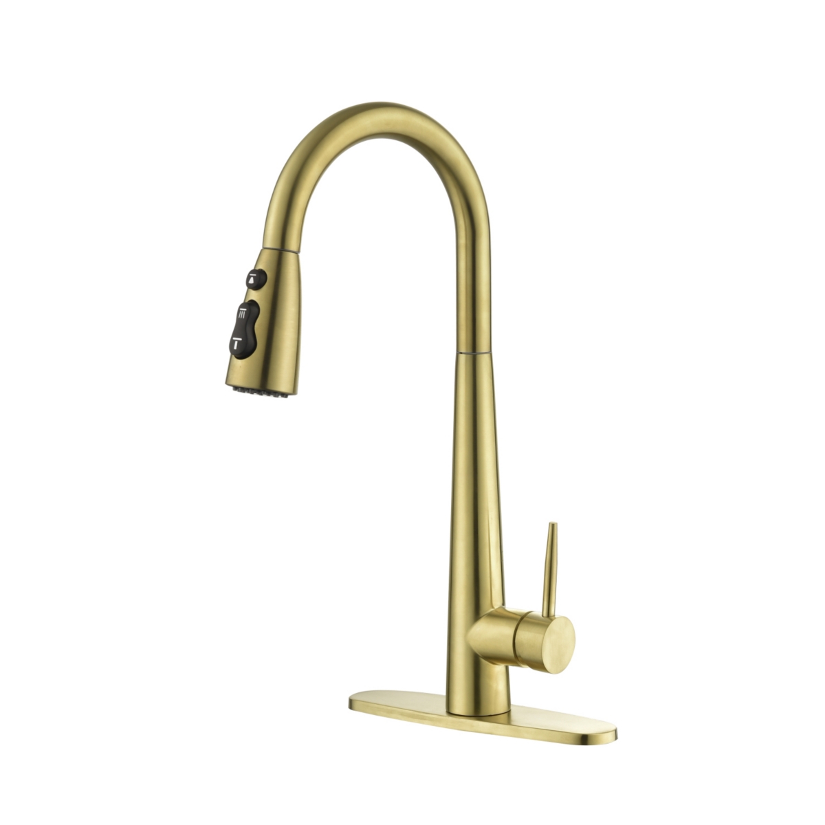 Gold Kitchen Faucets With Pull Down Sprayer, Kitchen Sink Faucet With Pull Out Sprayer - Gold