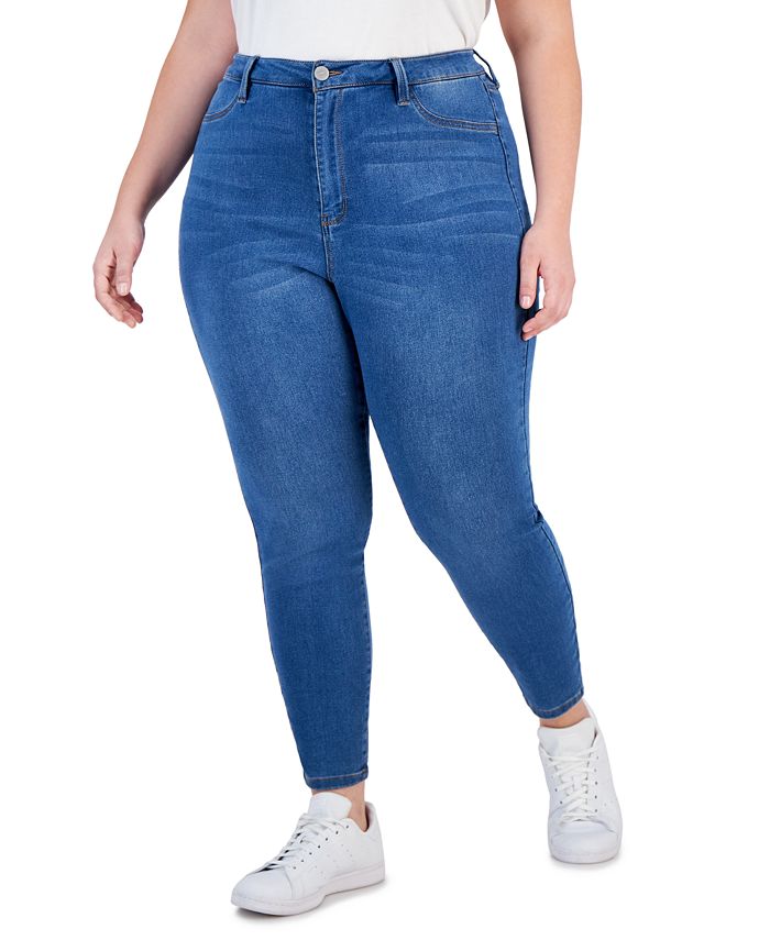 Dollhouse Trendy Plus High Rise Curvy Fit Jeans Macy s