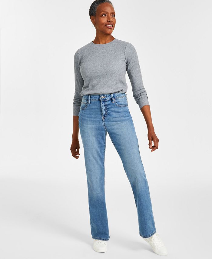 Style & Co Women's High Rise Bootcut Jeans, Created for Macy's - Macy's