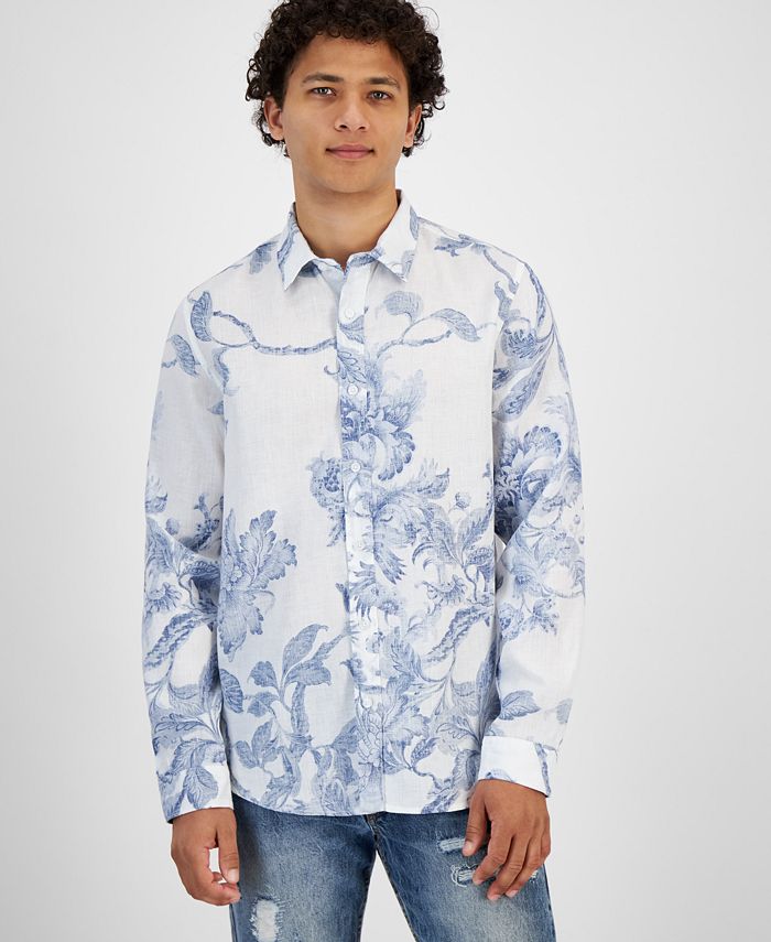 Guess floral dress macys sale