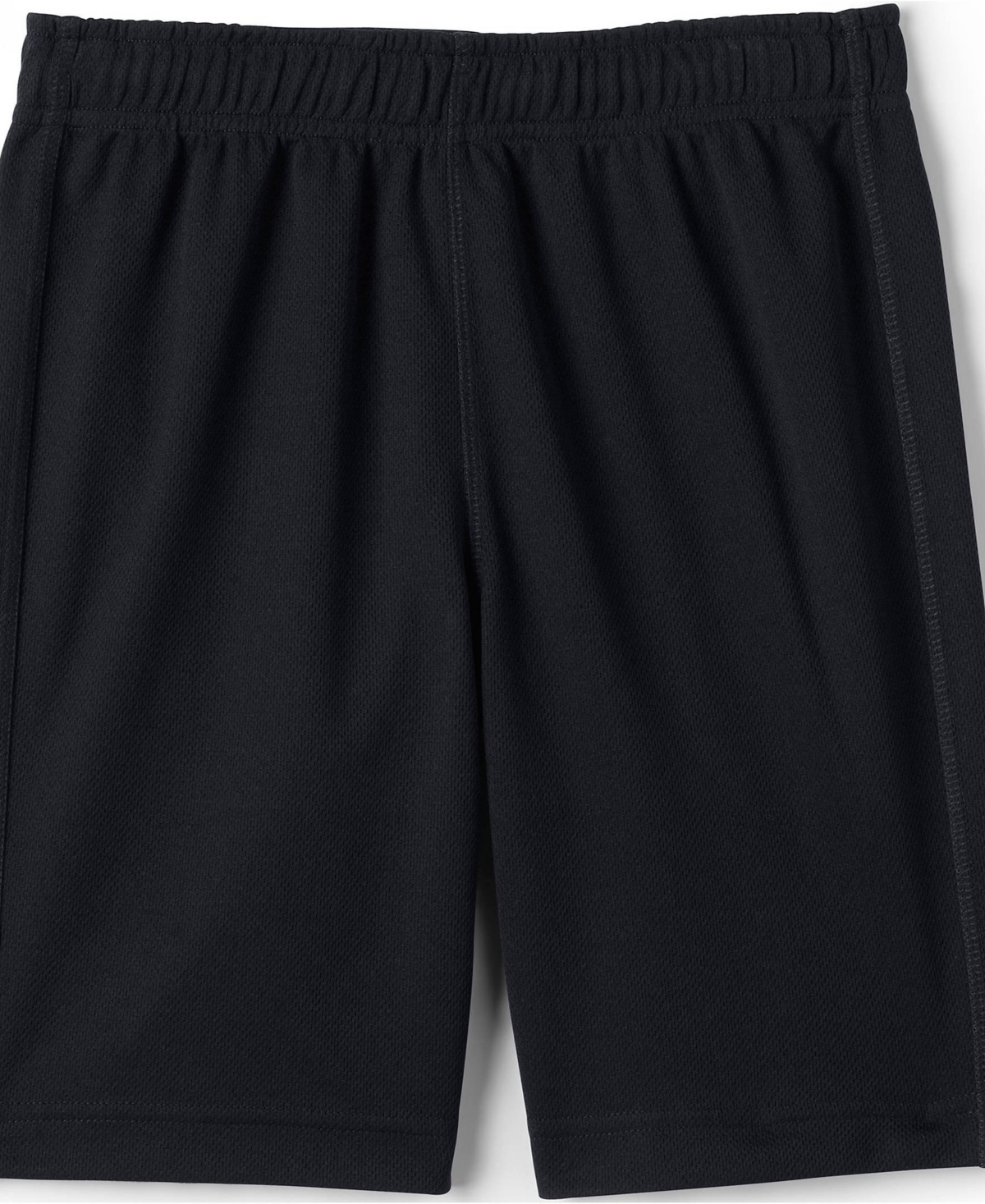 Lands' End Boys School Uniform Mesh Gym Shorts