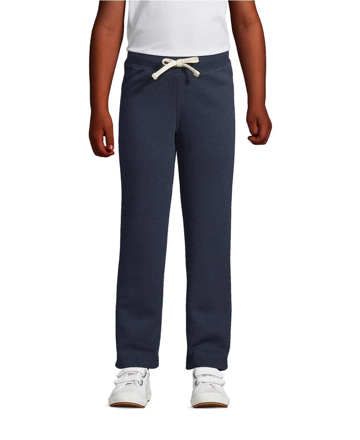 Lands' End School Uniform Child Girls Sweatpants