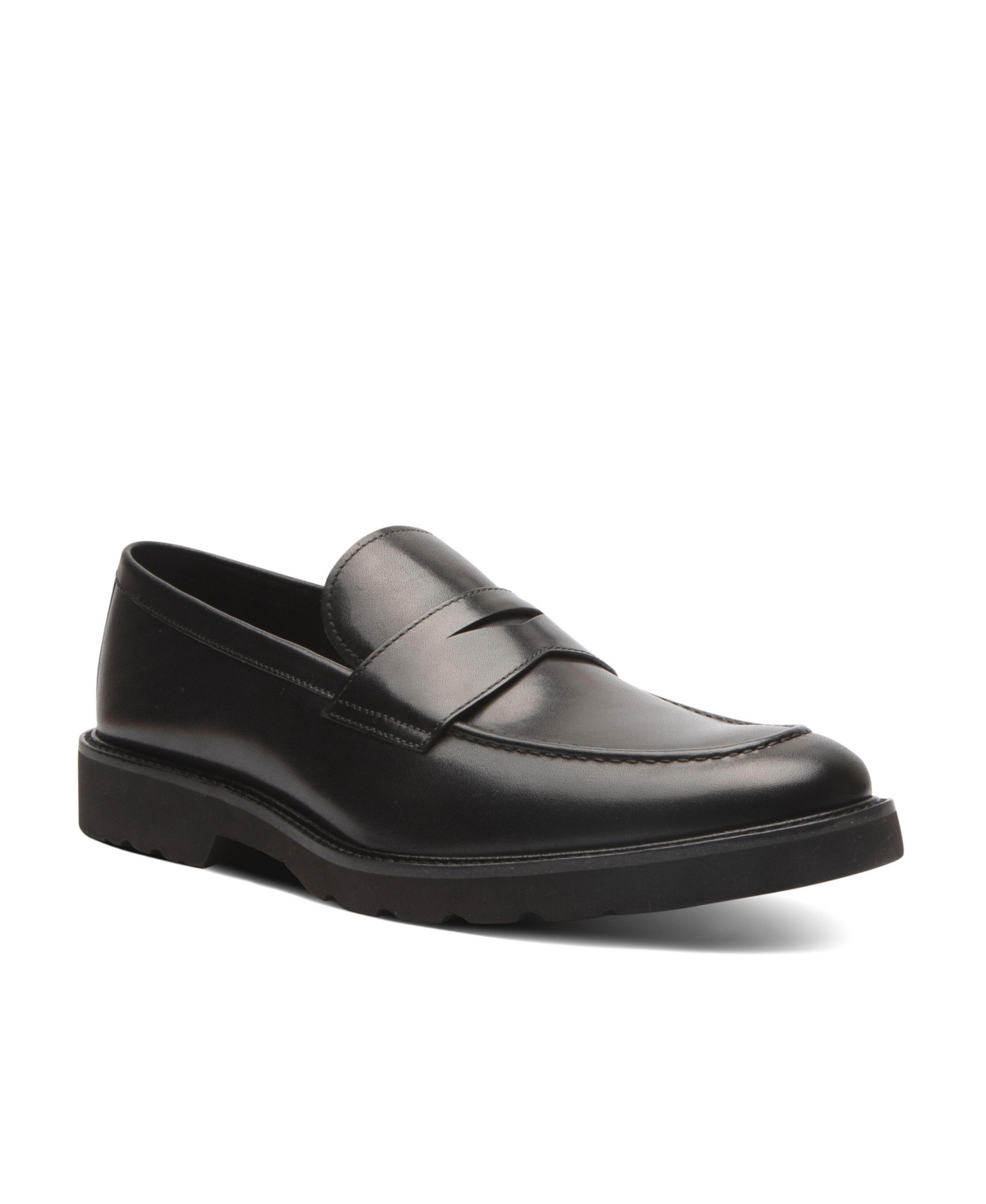 Men's Powell Penny Casual Slip-On Penny Loafer - Black