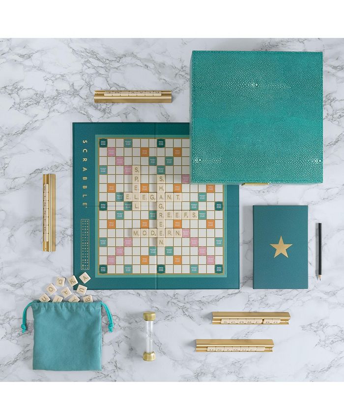Del Mar Shagreen Edition | Scrabble | WS Game Company