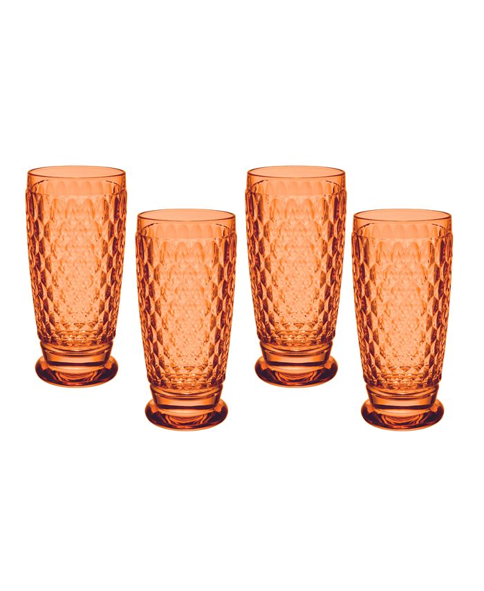 Villeroy & Boch Boston Highball 4 Piece Glass Set - Macy's