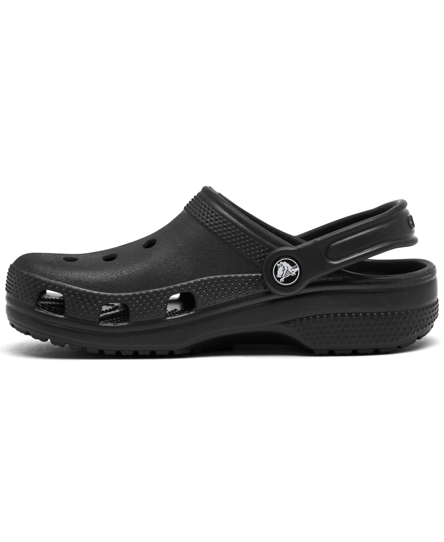Сабо Crocs Classic Clogs from Finish Line для мальчиков, цвет: Чёрный — фото 3