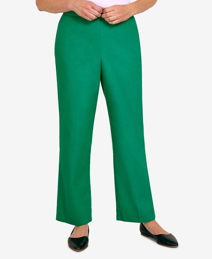 Alfred Dunner Petite Short Island Vibes Tropical Pants Macy s