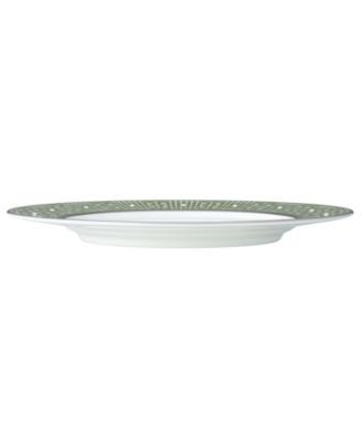 Infinity Green Platinum 4 Piece Salad Plate Set, Service for 4