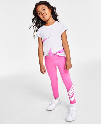 Nike Little Girls Leg A See Stretch Leggings - Macy's